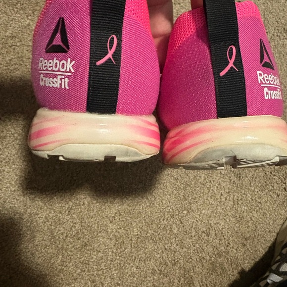 Men’s Reebok crossfit nano 6.0 Breast cancer awareness limited edition size 10.5 - Picture 4 of 5